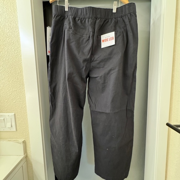 Nordstrom Celebrity Pink Hi-Rise Wide Leg Chino Pants 1X - Picture 3 of 3